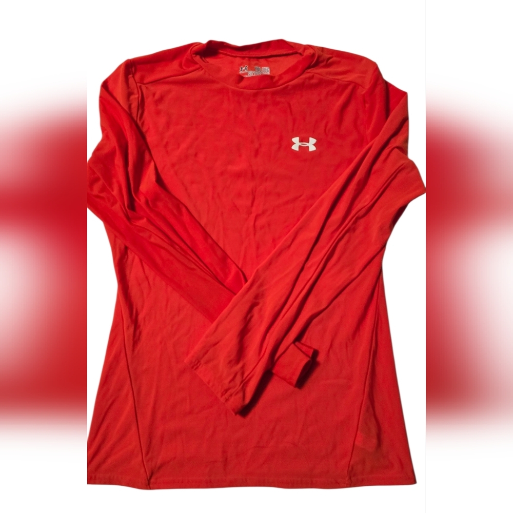 Under Armour Women's Red Long Sleeve Top